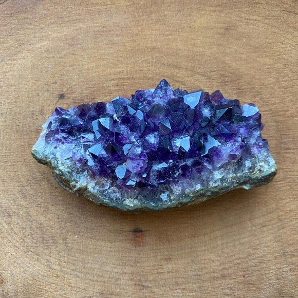 Genuine Amethyst Crystal Druzy Cluster - Picture 5 of 10